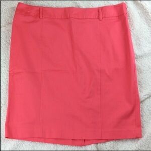 Apt. 9 coral straight pencil skirt Size 14